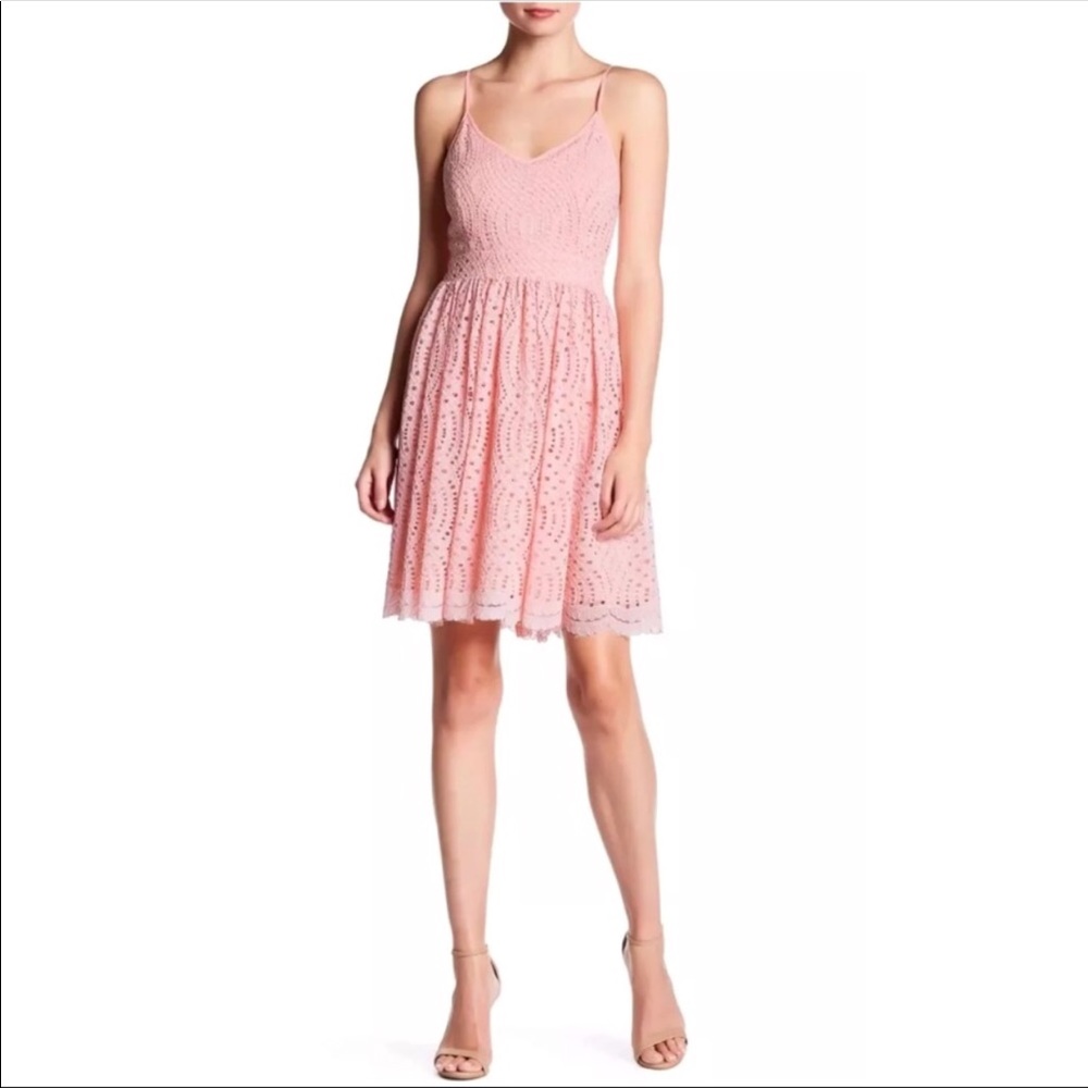 DEVLIN SELMA, Party Dress | Blush Size Large